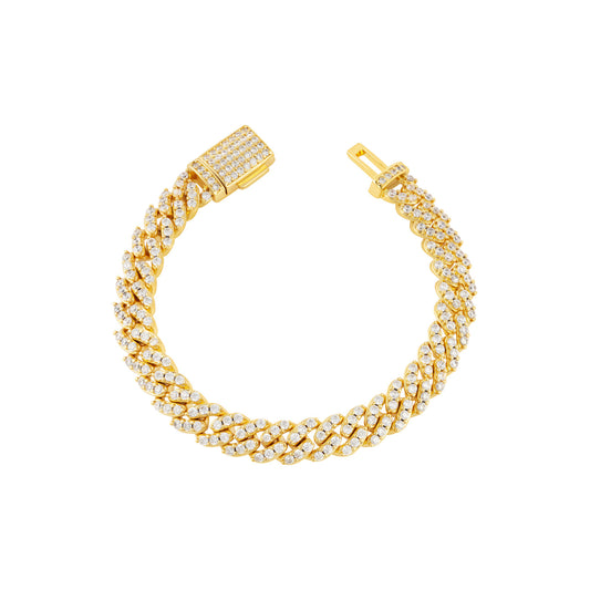 8MM Classic Cuban Chain Bracelet
